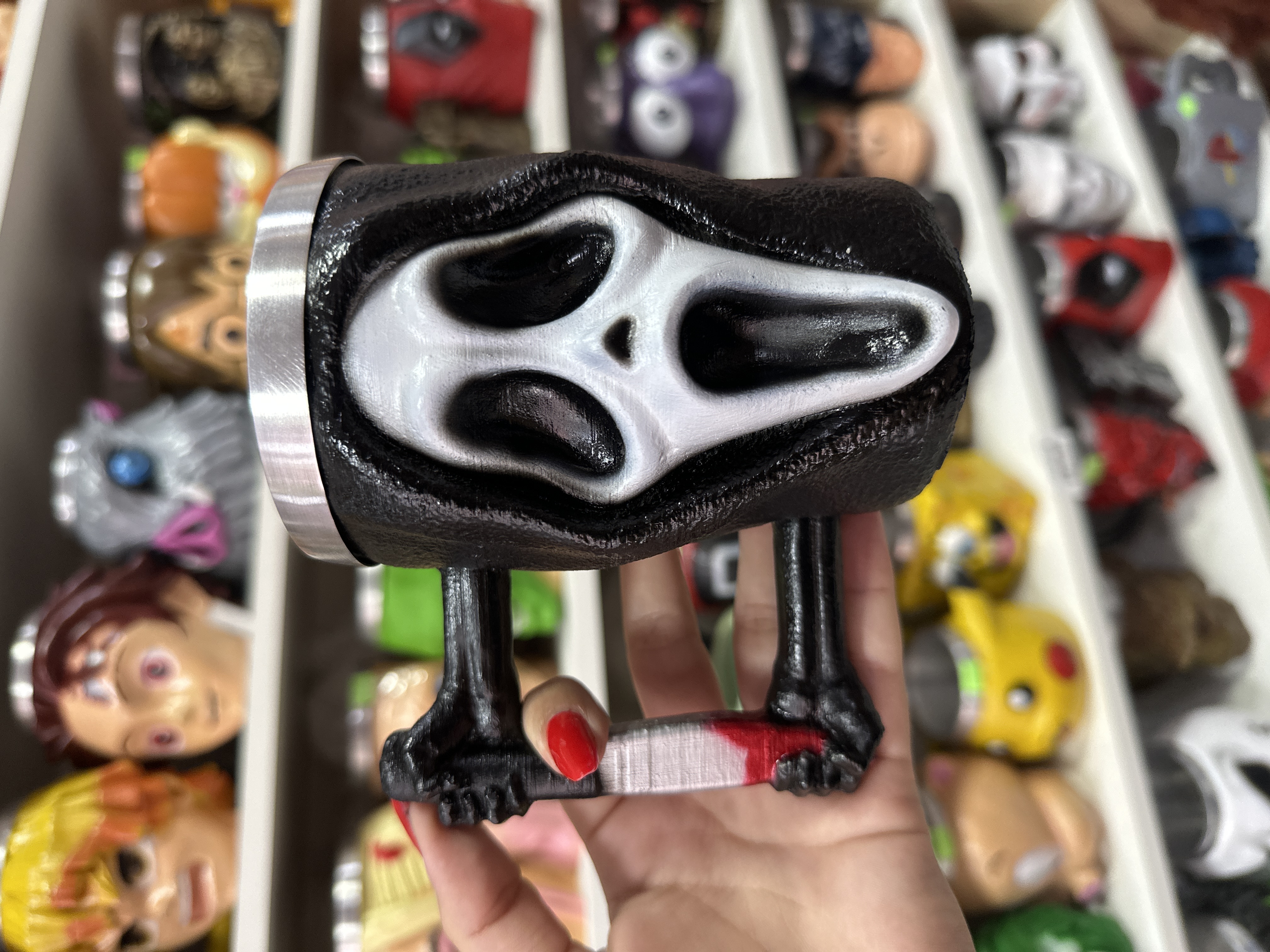 Caneca 3D do Ghostface (Pânico)