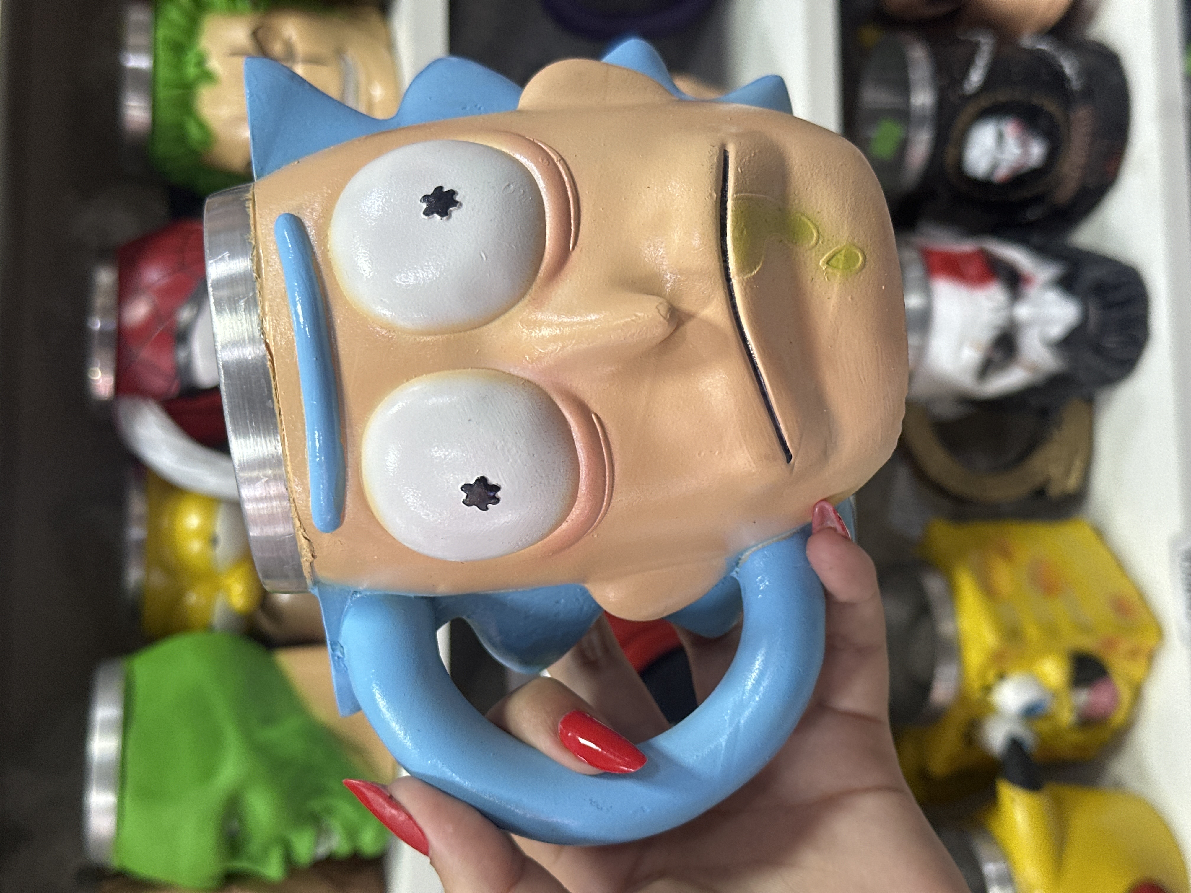 Caneca 3D de Rick Sanchez