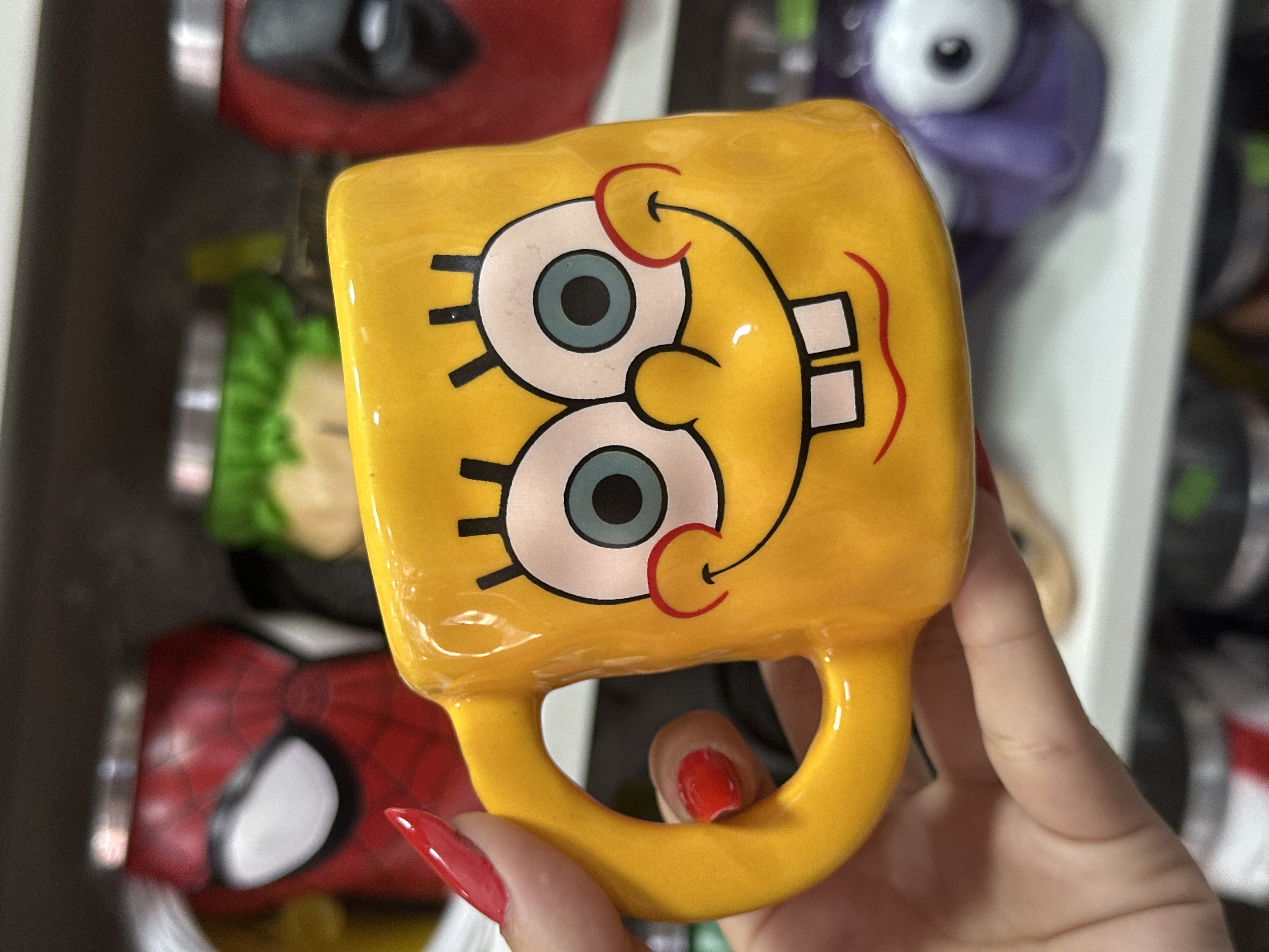 Caneca 3D Esponja Bob