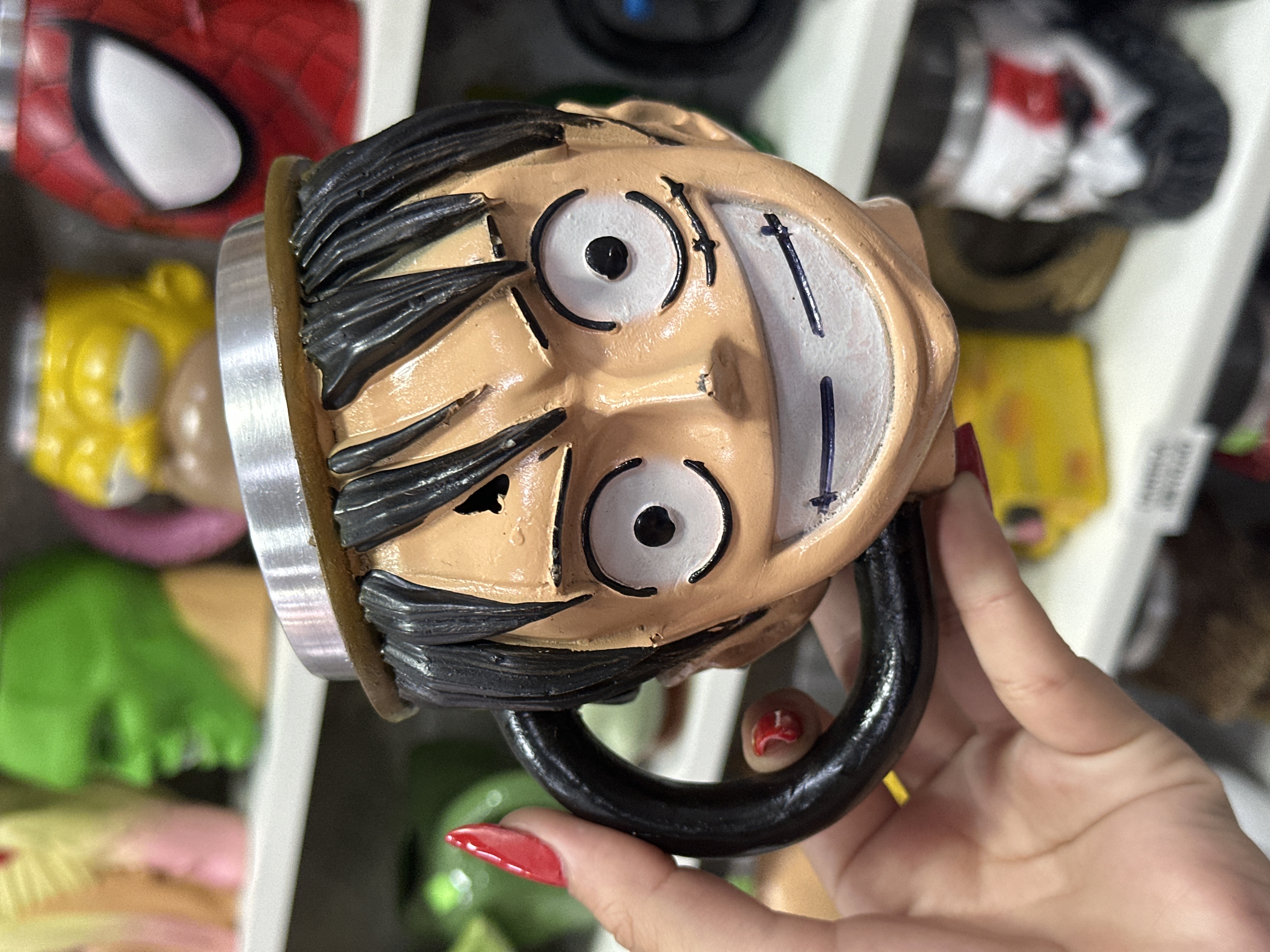Caneca 3D Luffy One Piece