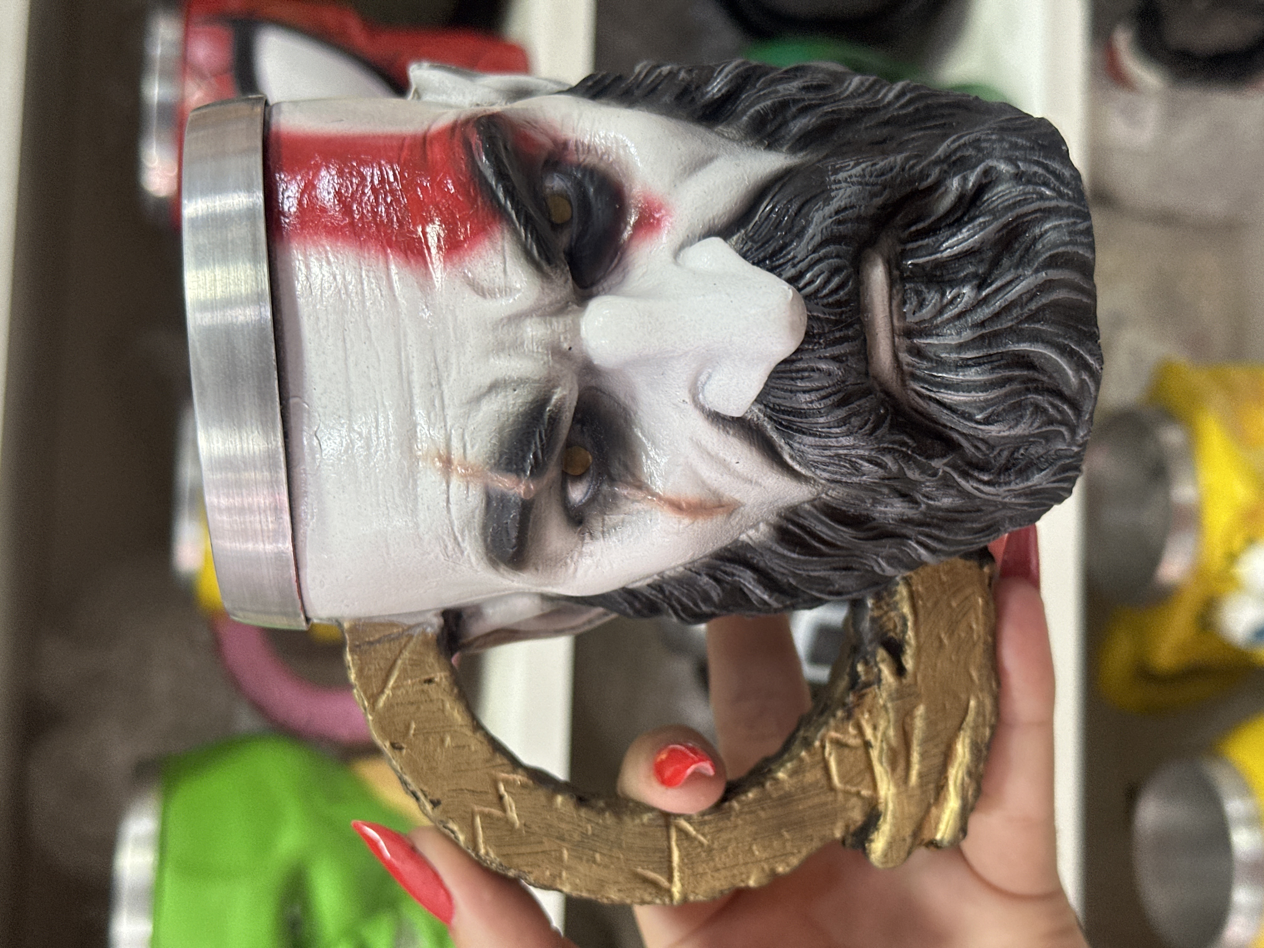 Caneca 3D Cabeça do Kratos