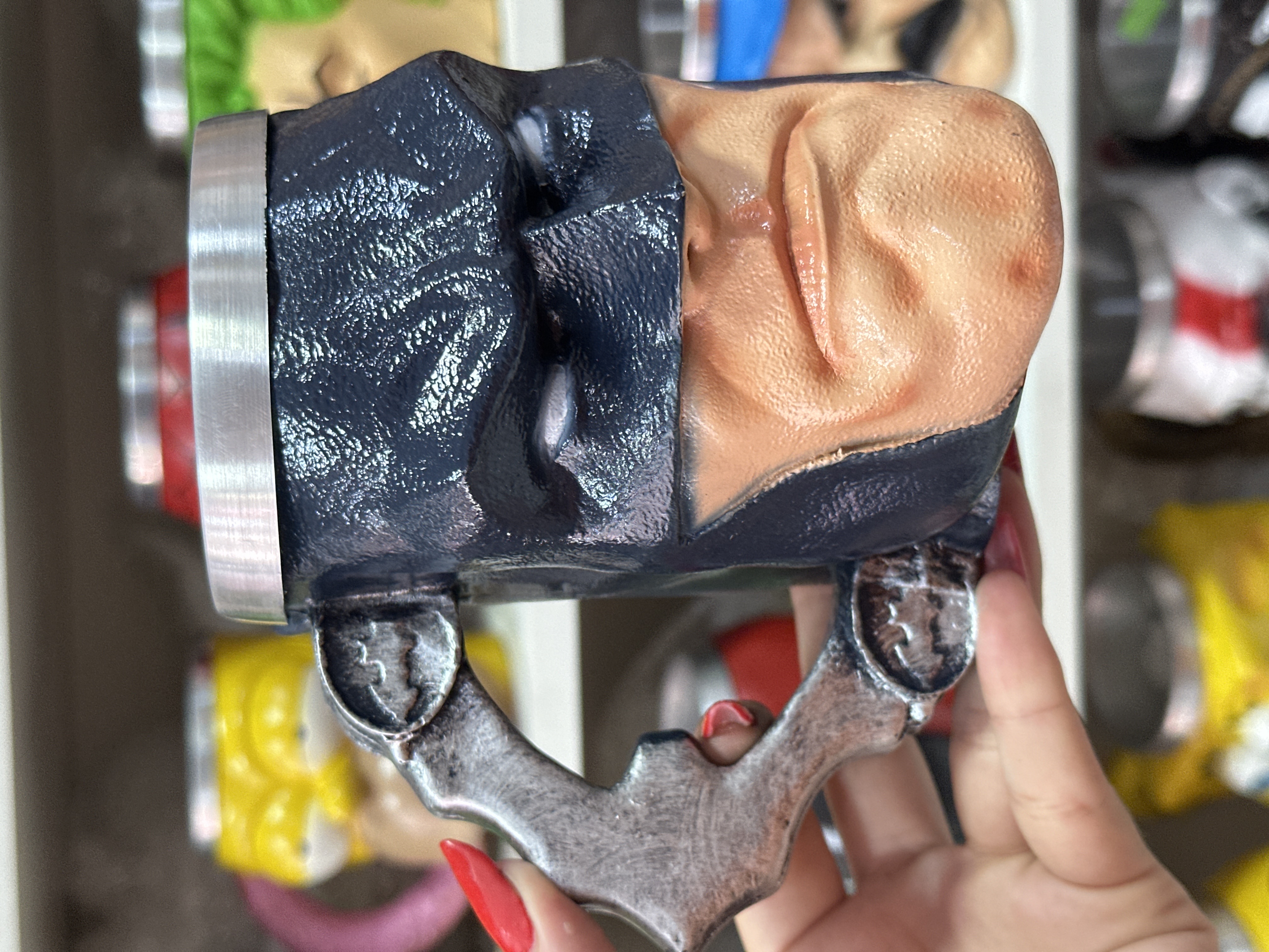 Caneca Decorativa com Máscara de Batman