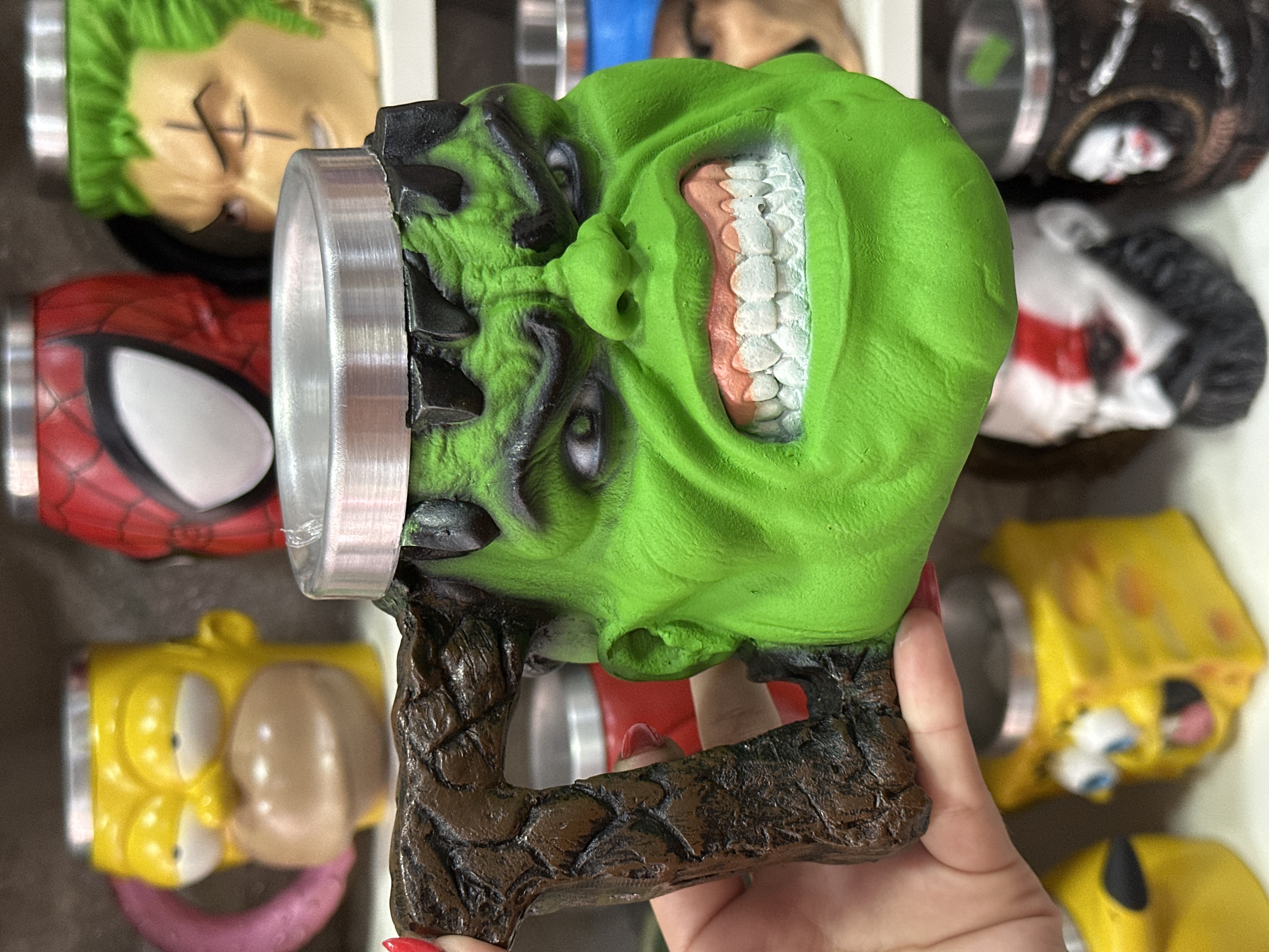 Caneca 3D Hulk Marvel