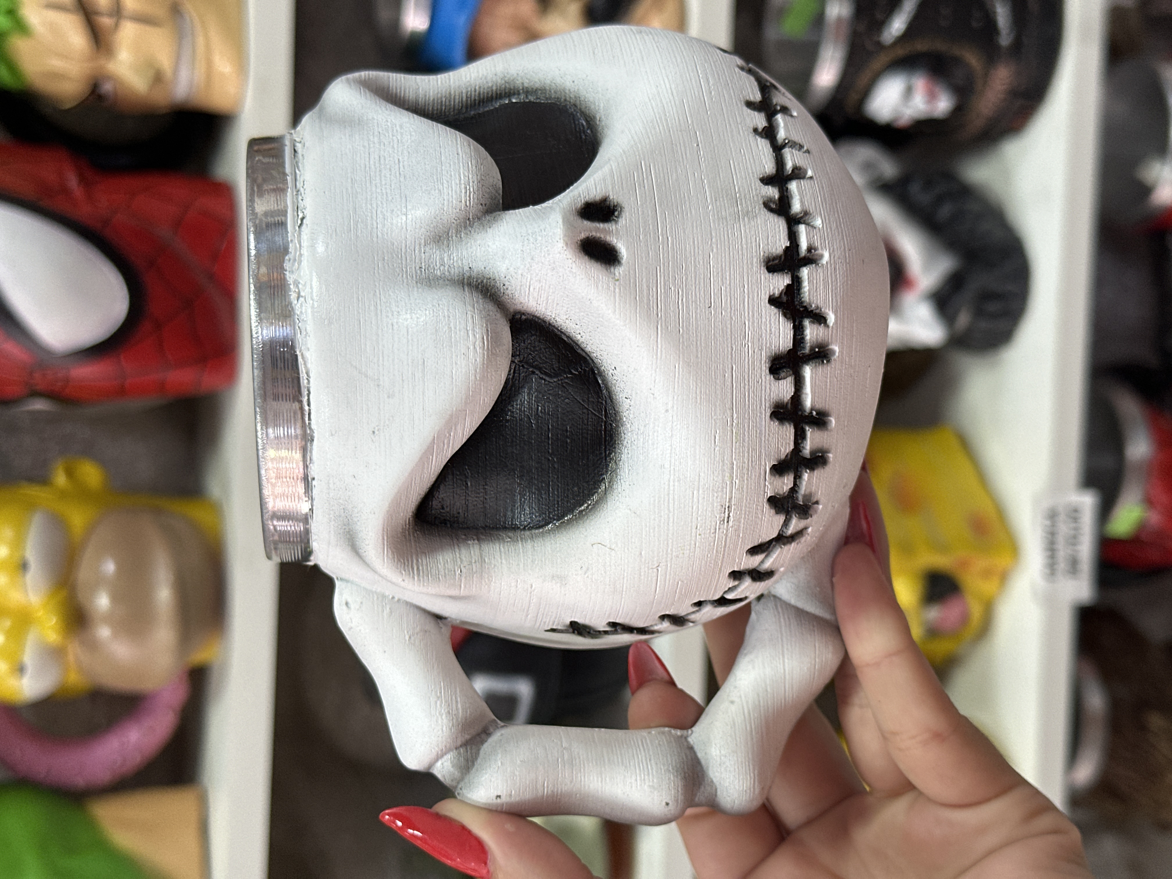 Caneca 3D Jack Skellington Noite de Halloween