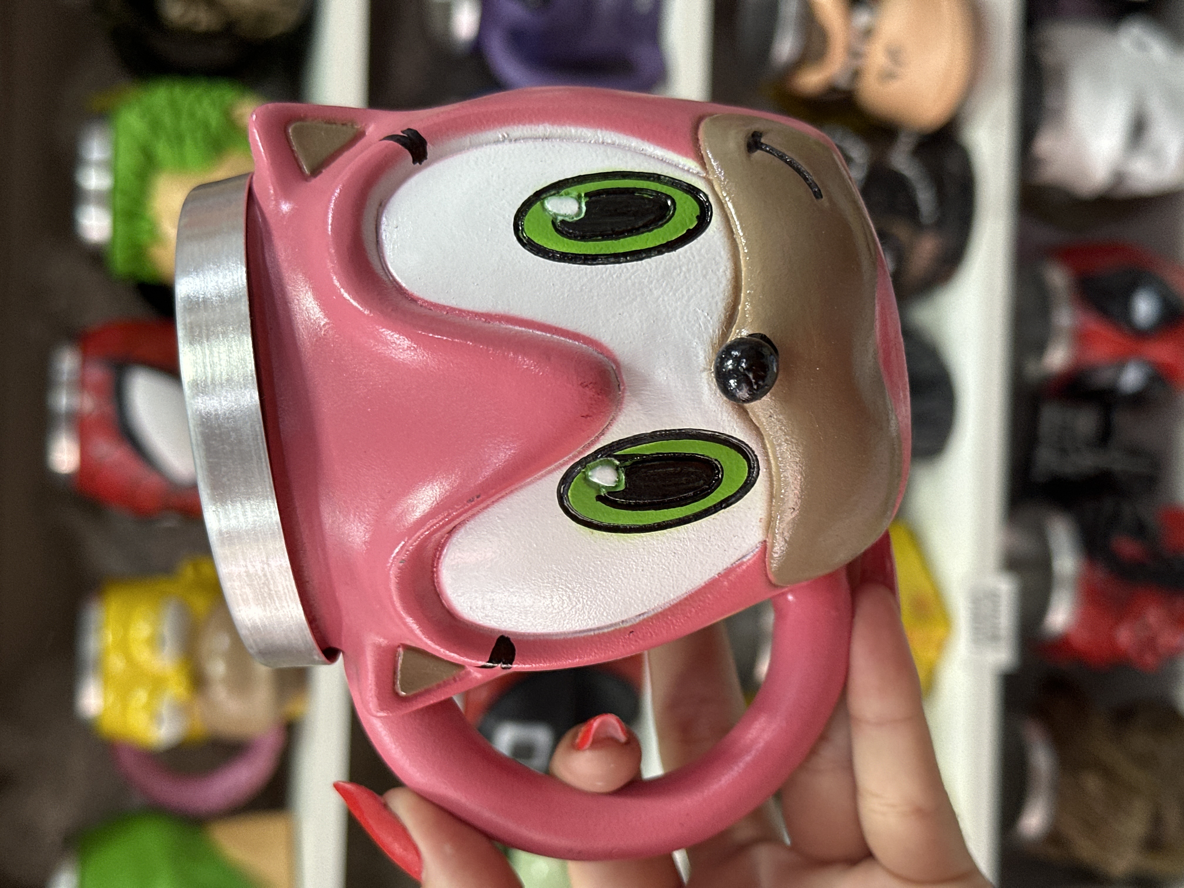 Caneca 3D Amy Rose Sonic