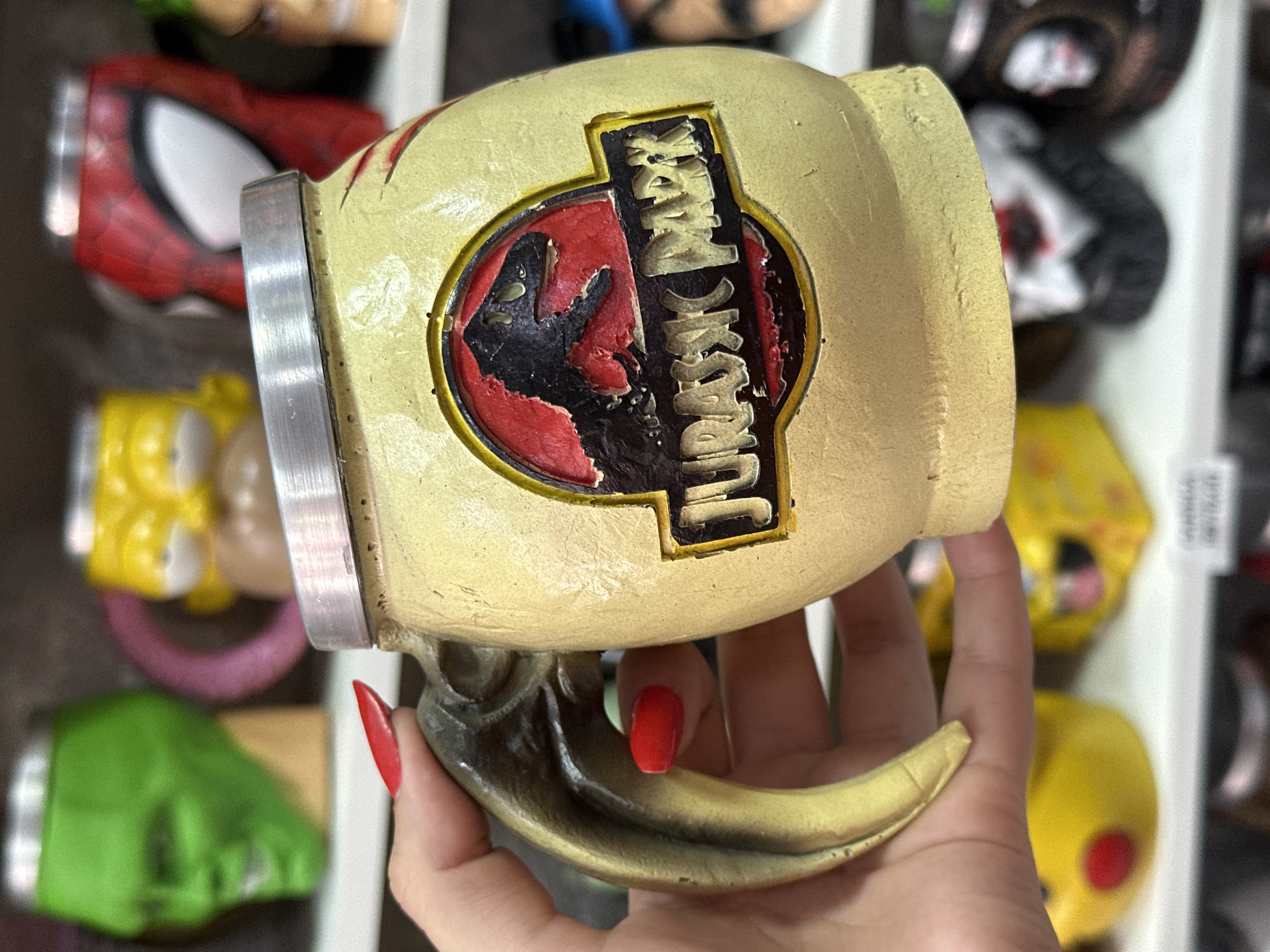 Caneca 3D Dinossauro Jurassic Park