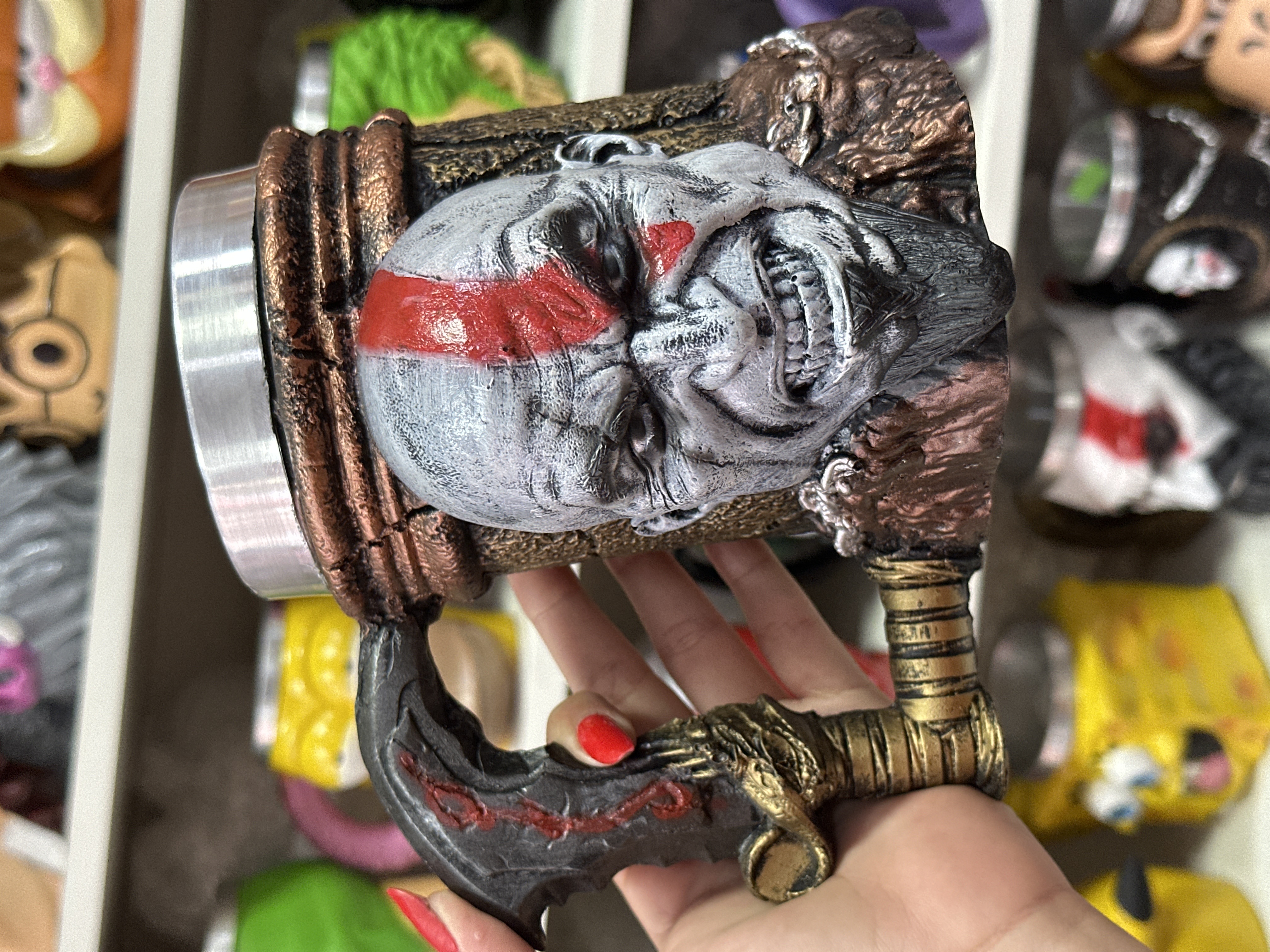 Caneca 3D Kratos God of War