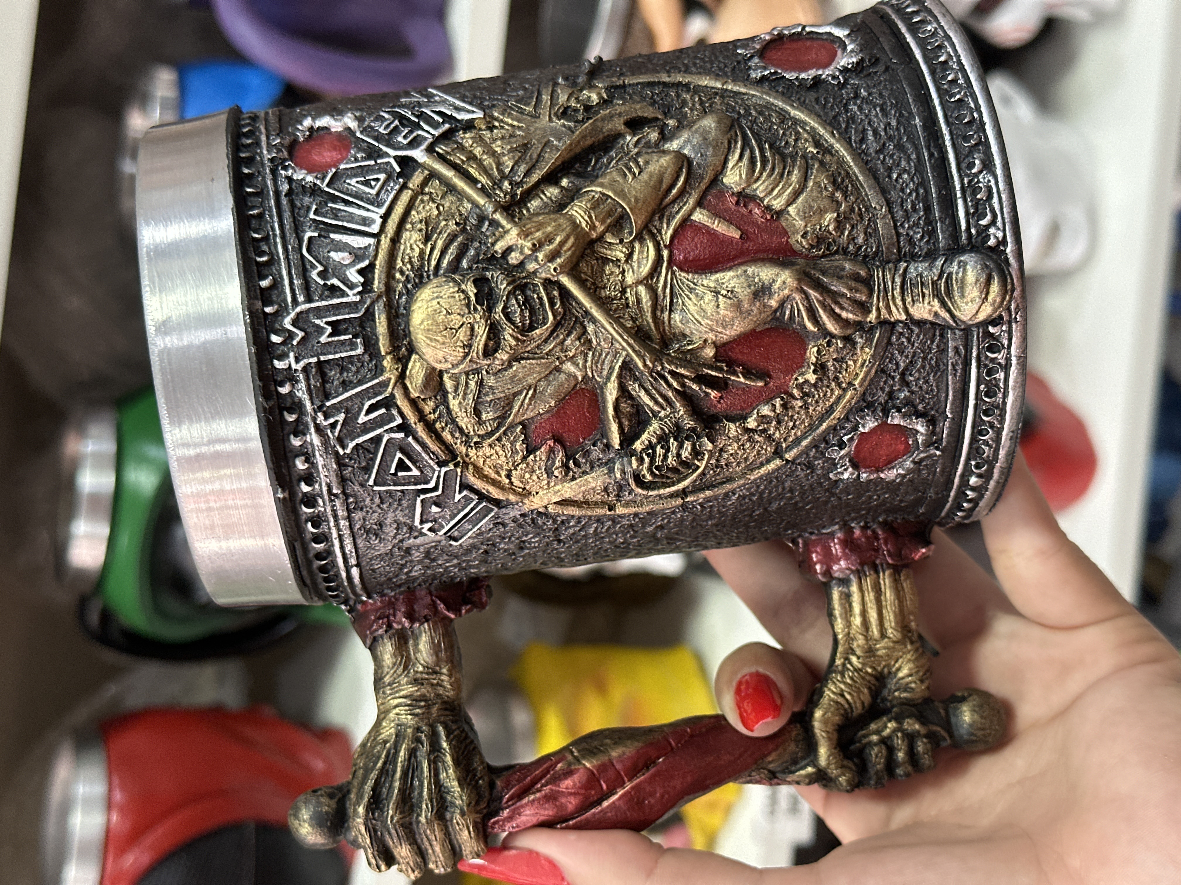 Caneca 3D Iron Maiden Eddie