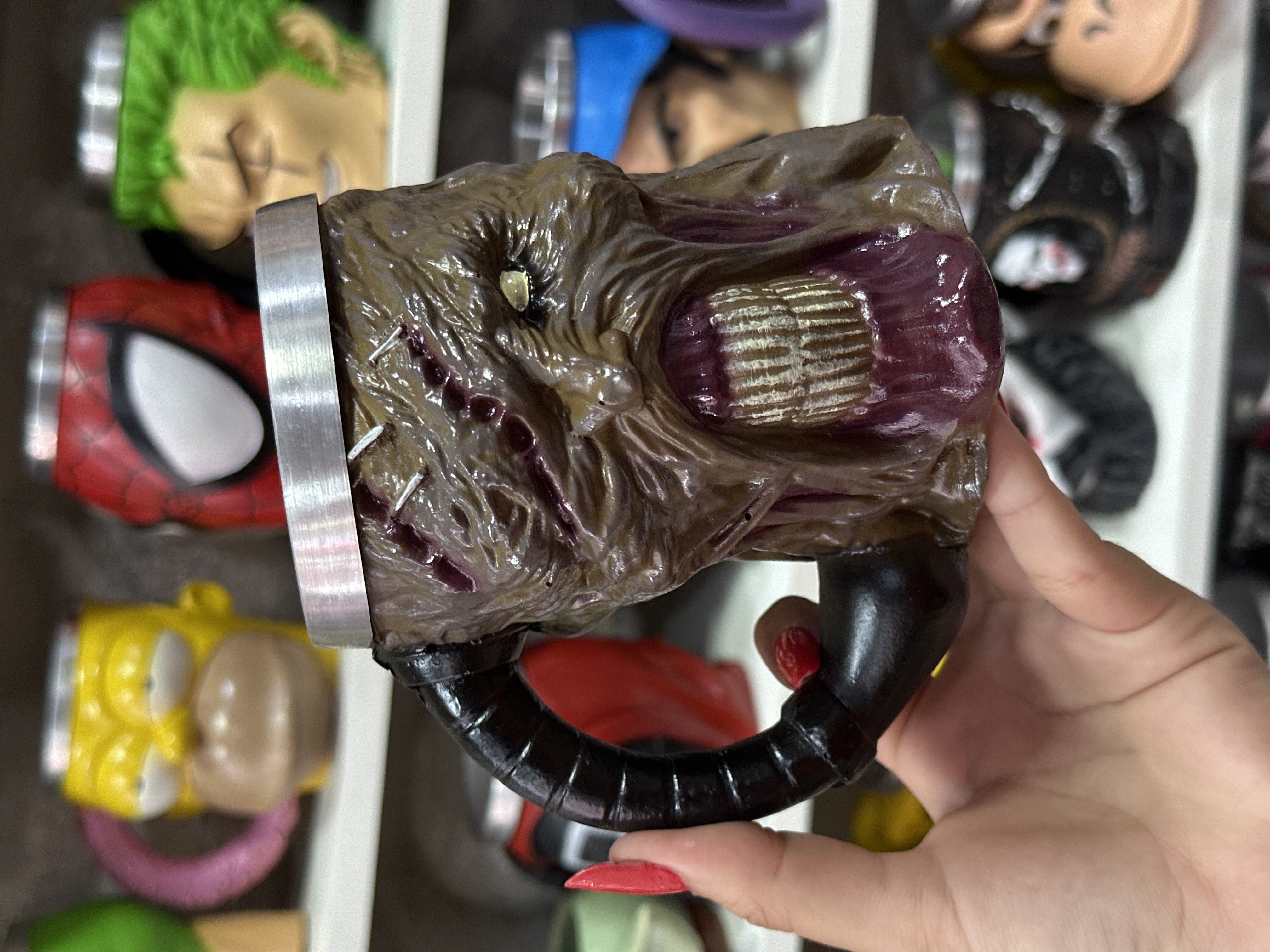 Caneca 3D Monstro Resident Evil