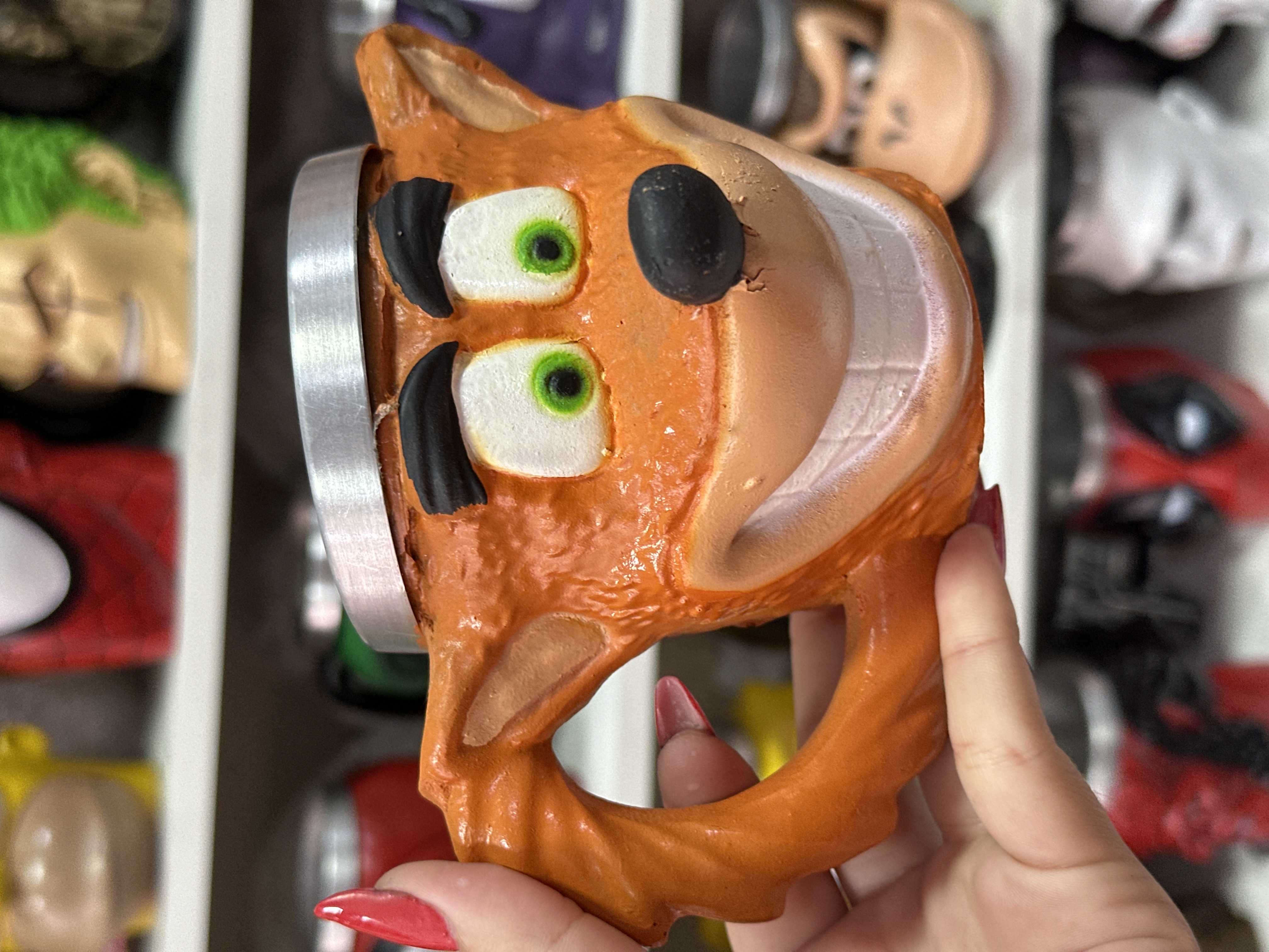 Caneca 3D Crash Bandicoot