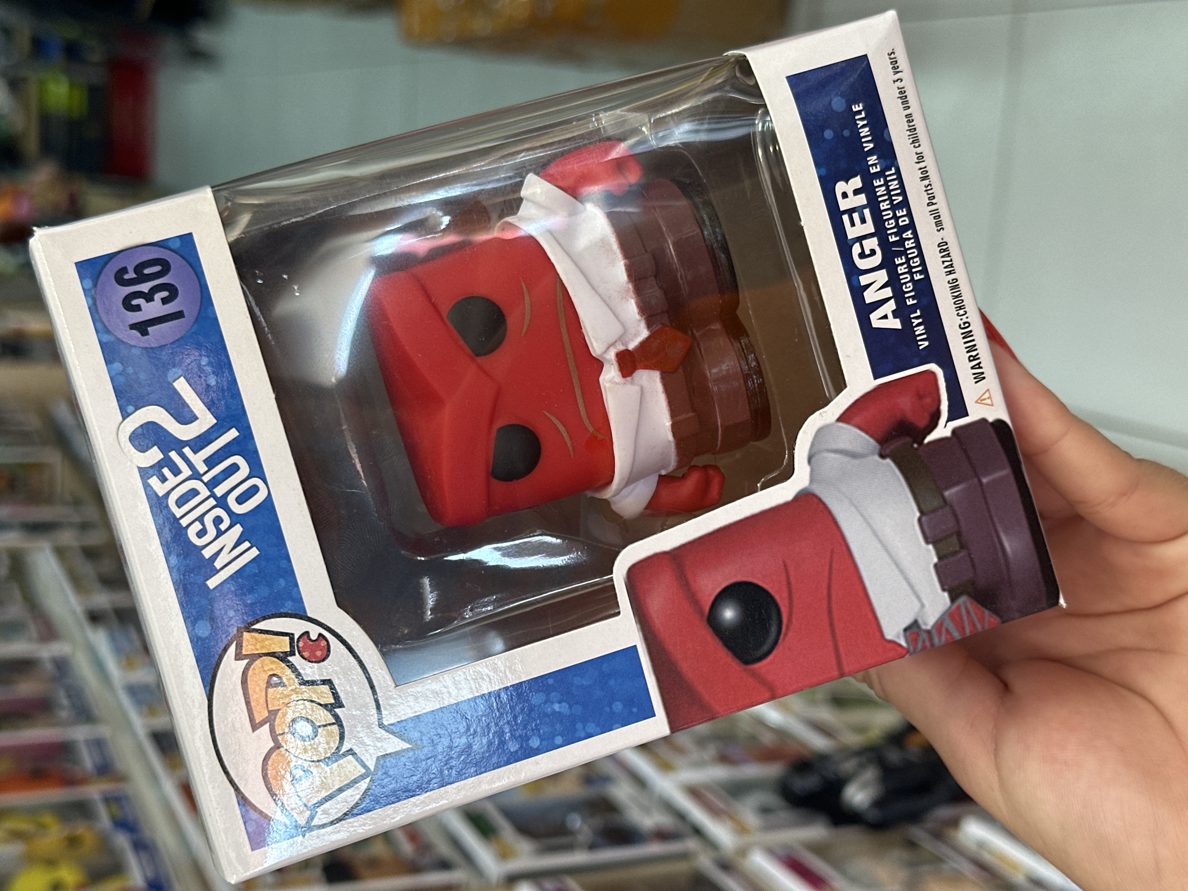 Funko Pop! Divertida Mente 2 - Raiva #136