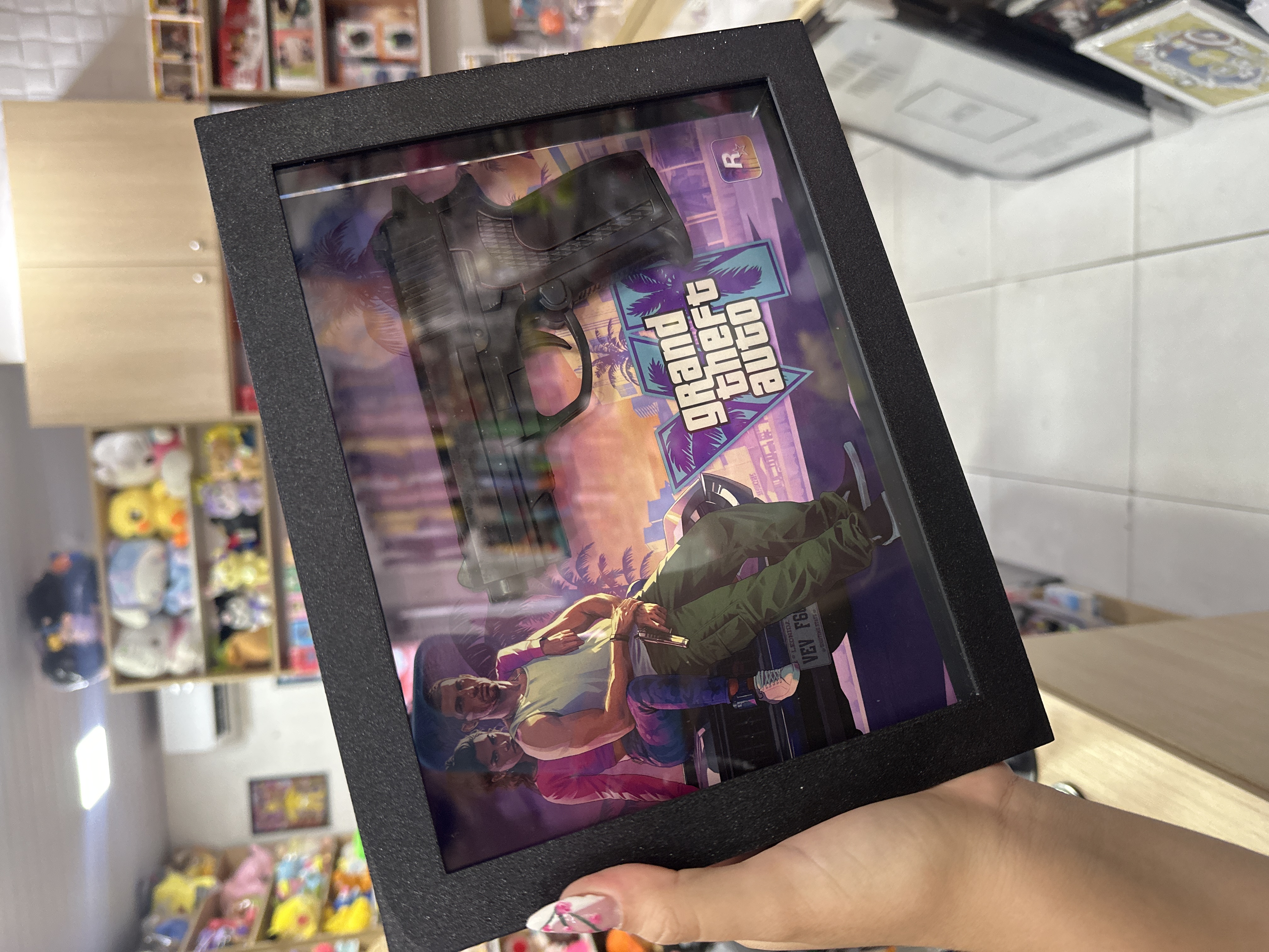 Quadro Decorativo GTA 3D