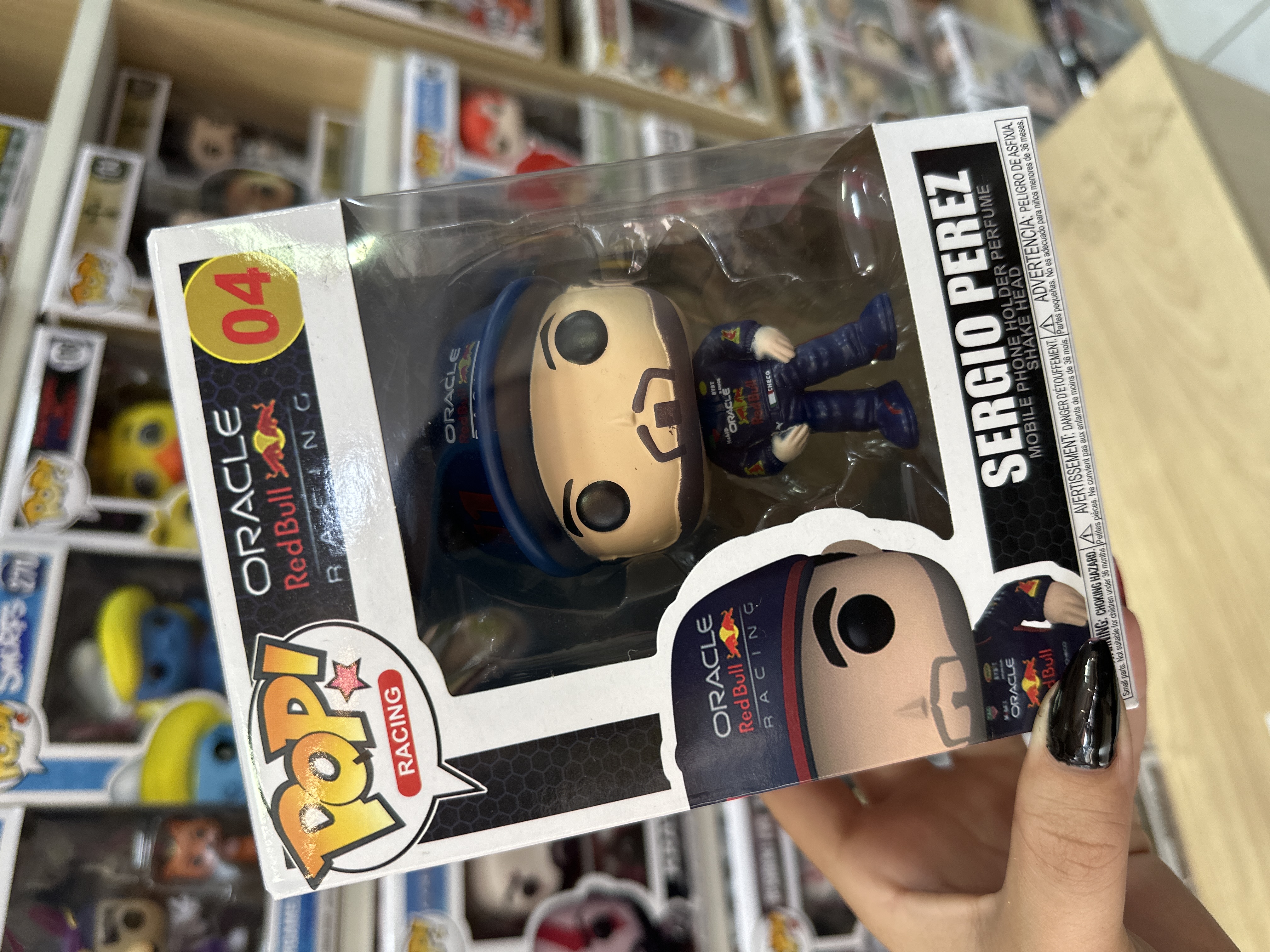 Funko Pop Racing Sergio Perez Oracle Red Bull