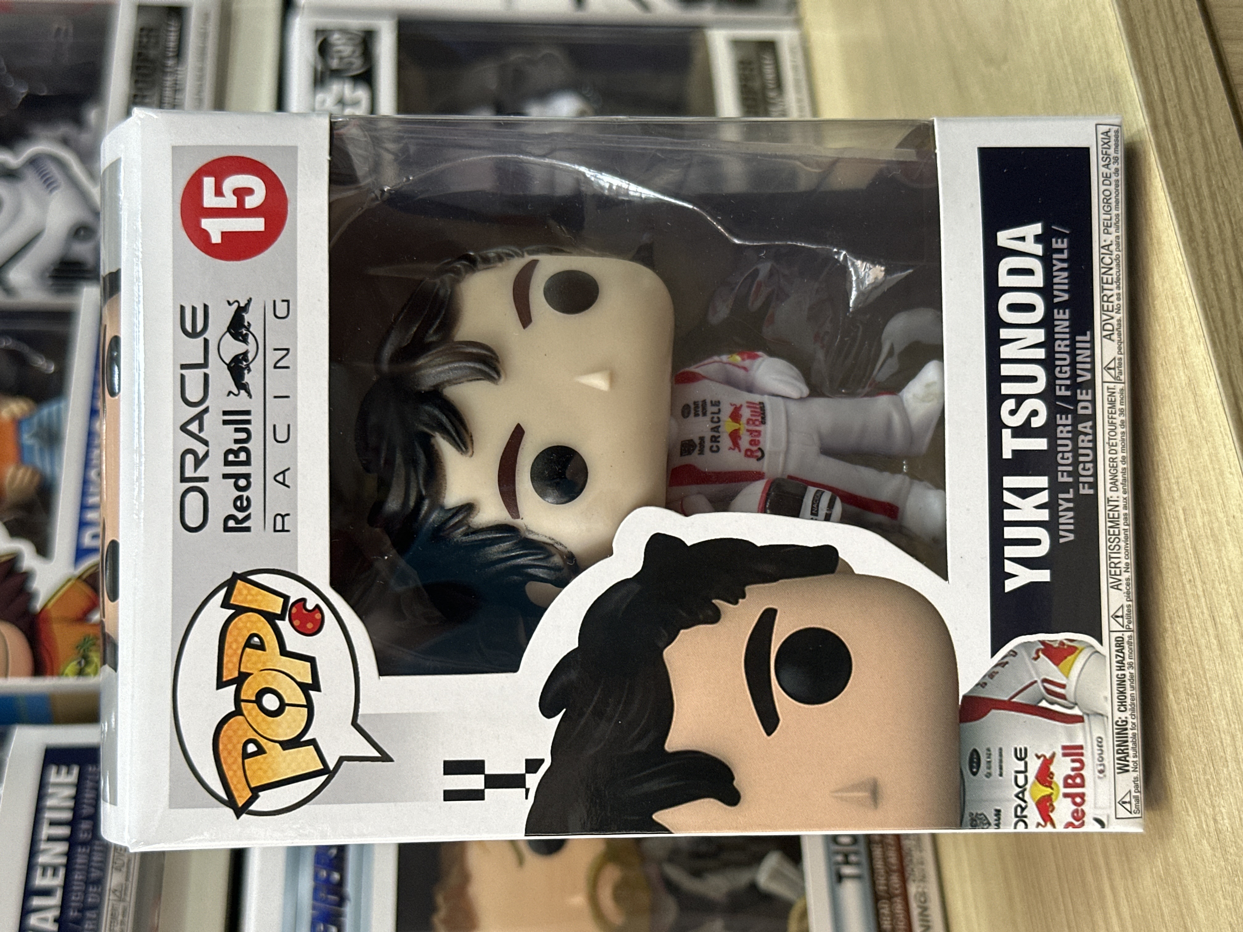 Funko Pop Yuki Tsunoda Red Bull Racing 15