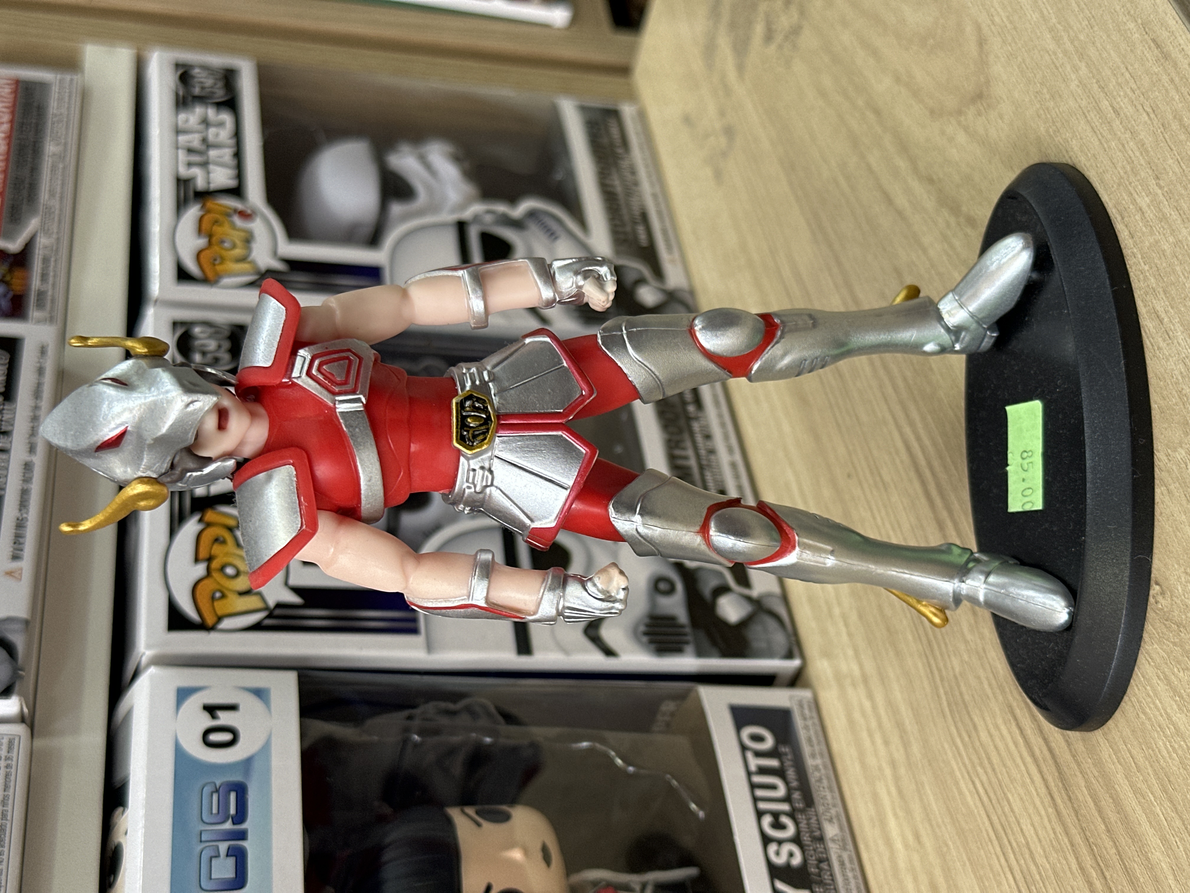 Action figure do Seiya de Pégaso
