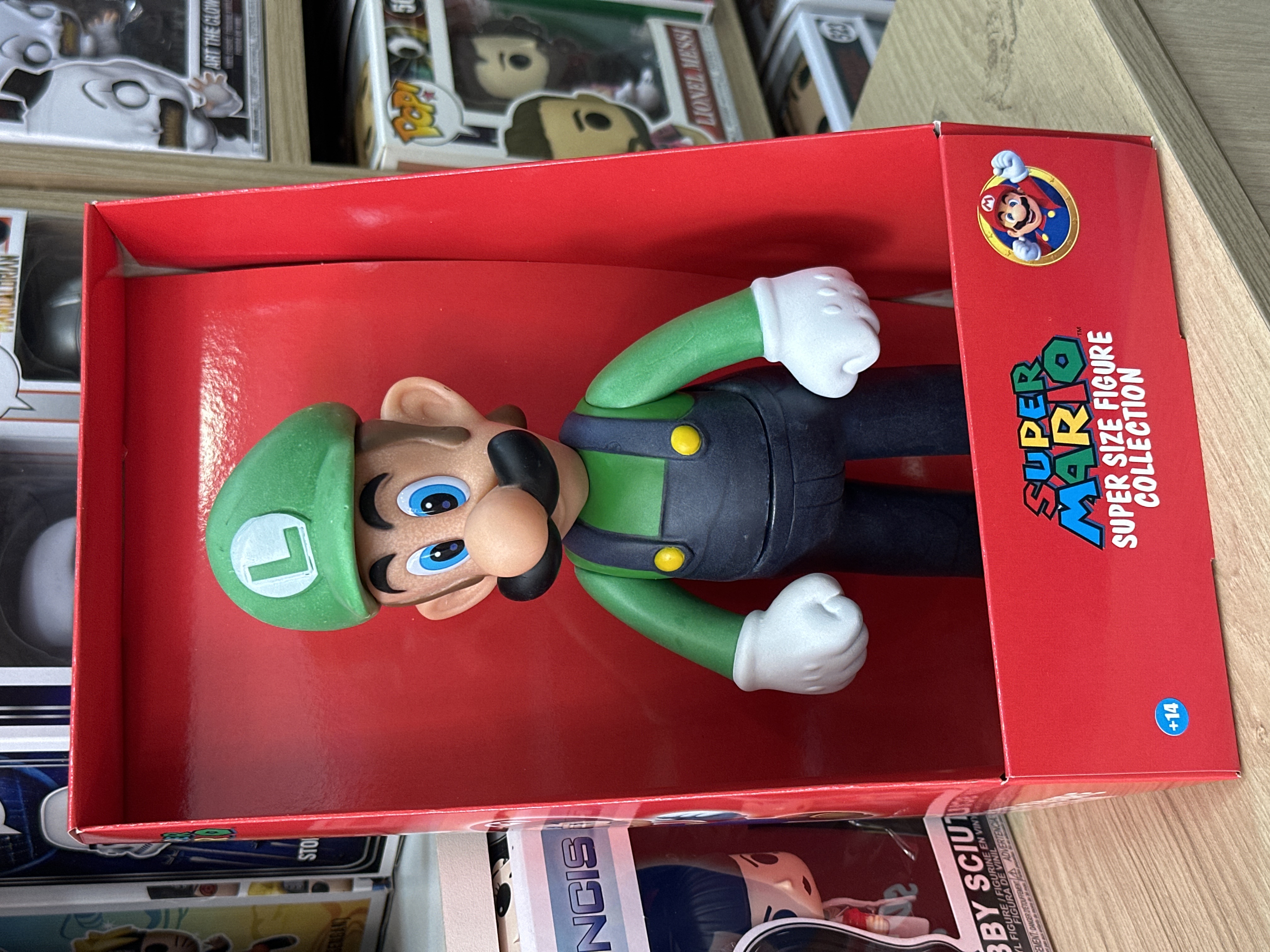 Figure Colecionável Luigi Super Mario
