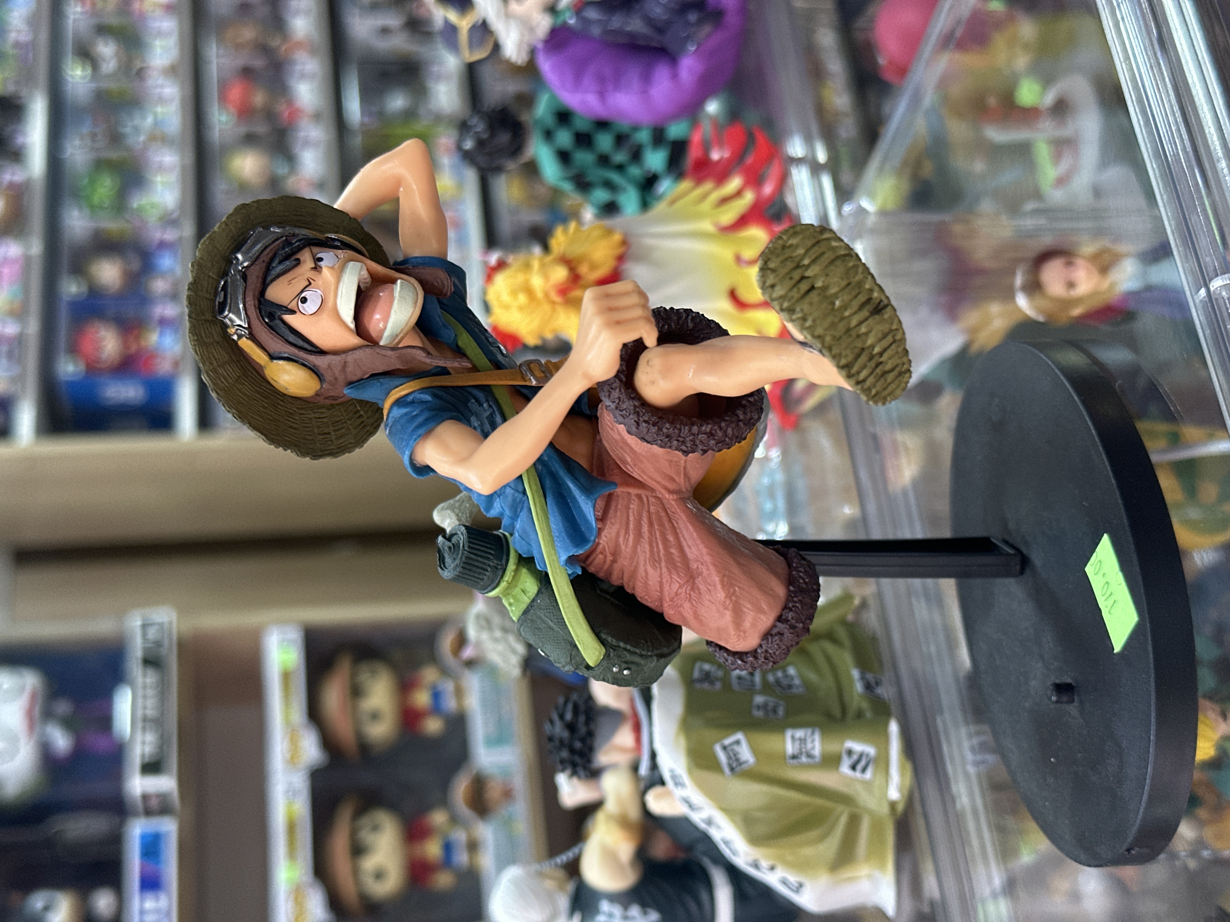 Figure Colecionável Luffy One Piece Pose Dinâmica