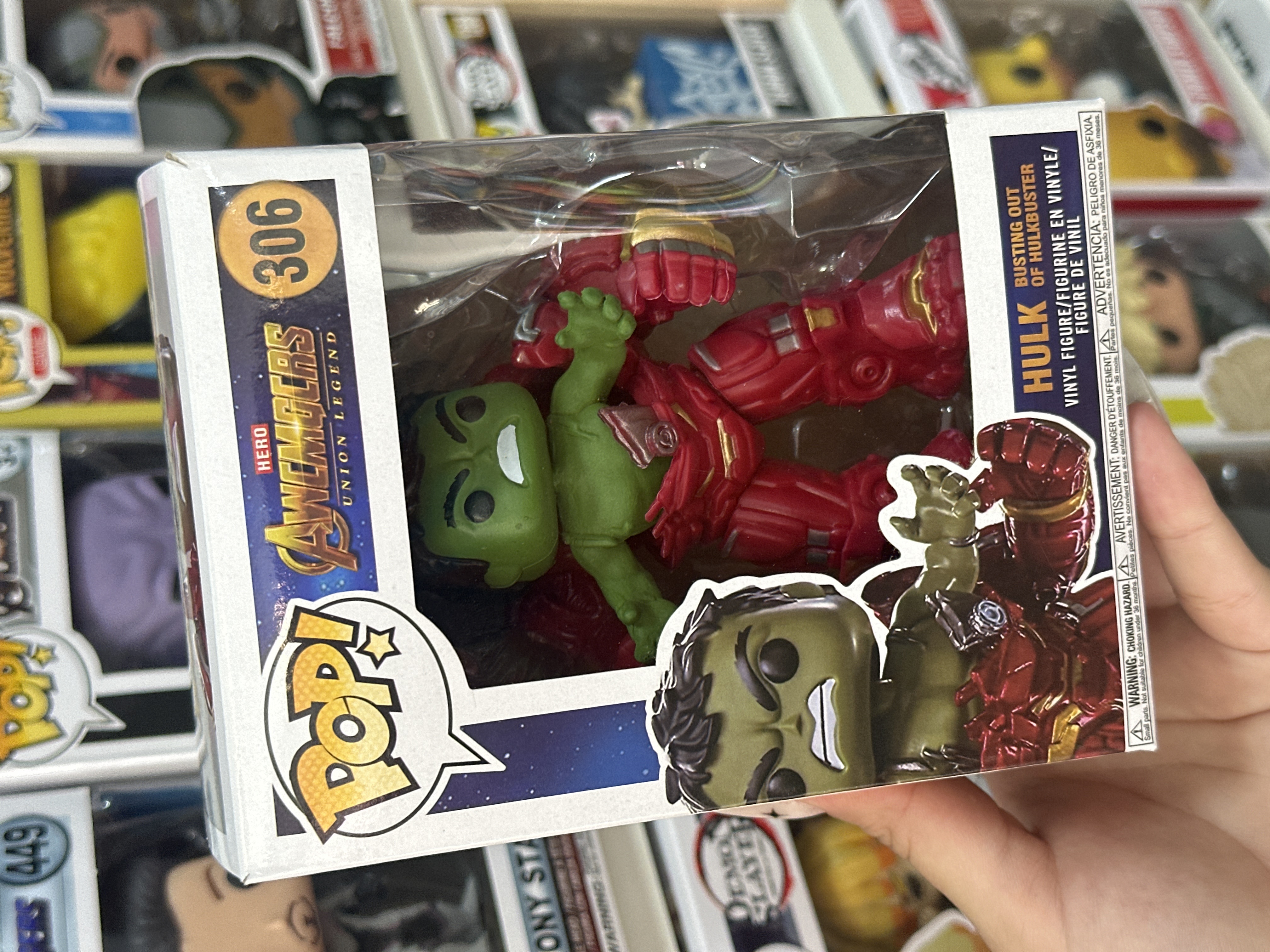 Funko Pop! Avengers Hulk Busting Out #306