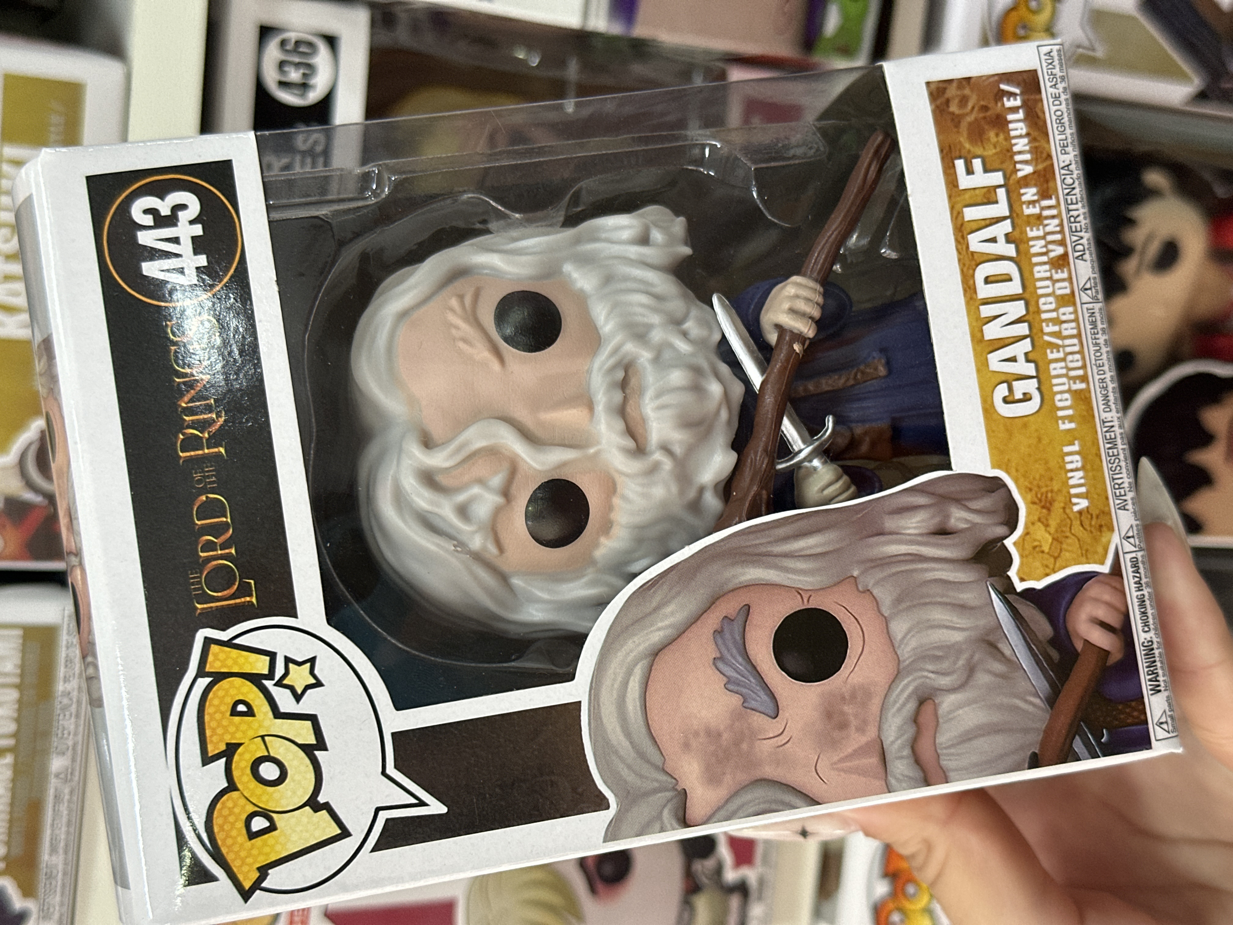 Funko Pop! Senhor dos anéis Gandalf #443