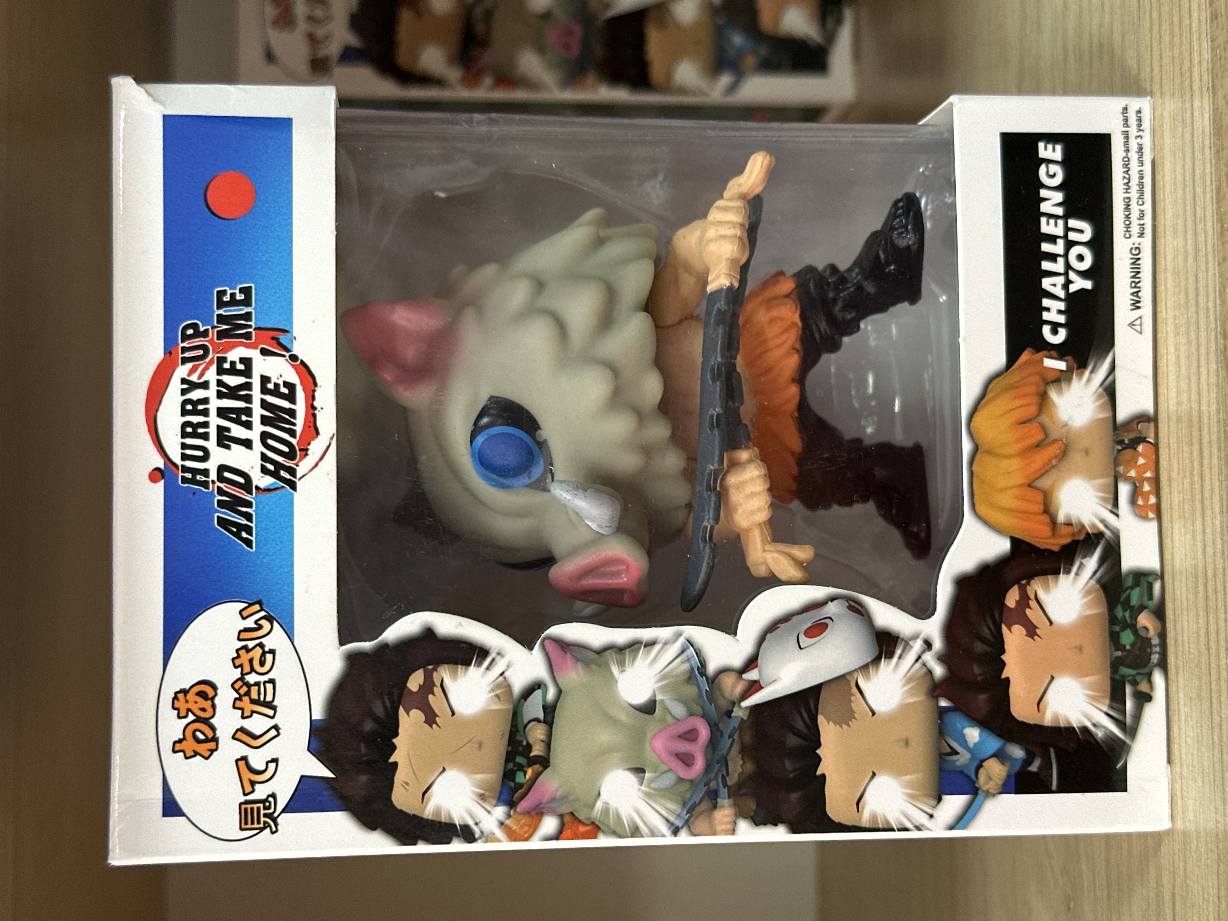 Mini Figure Inosuke Hashibira Demon Slayer