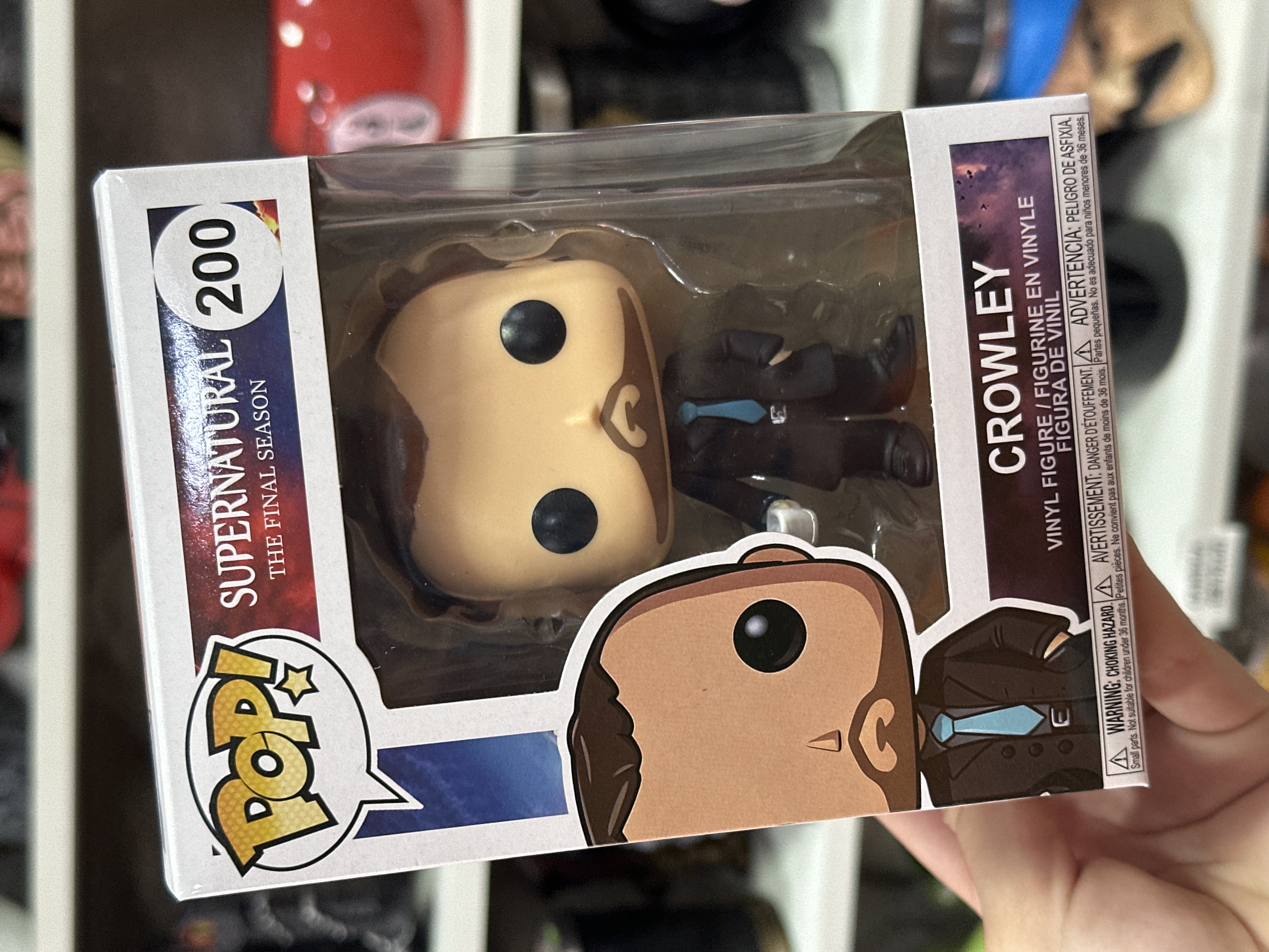 Funko Pop Supernatural Crowley #200