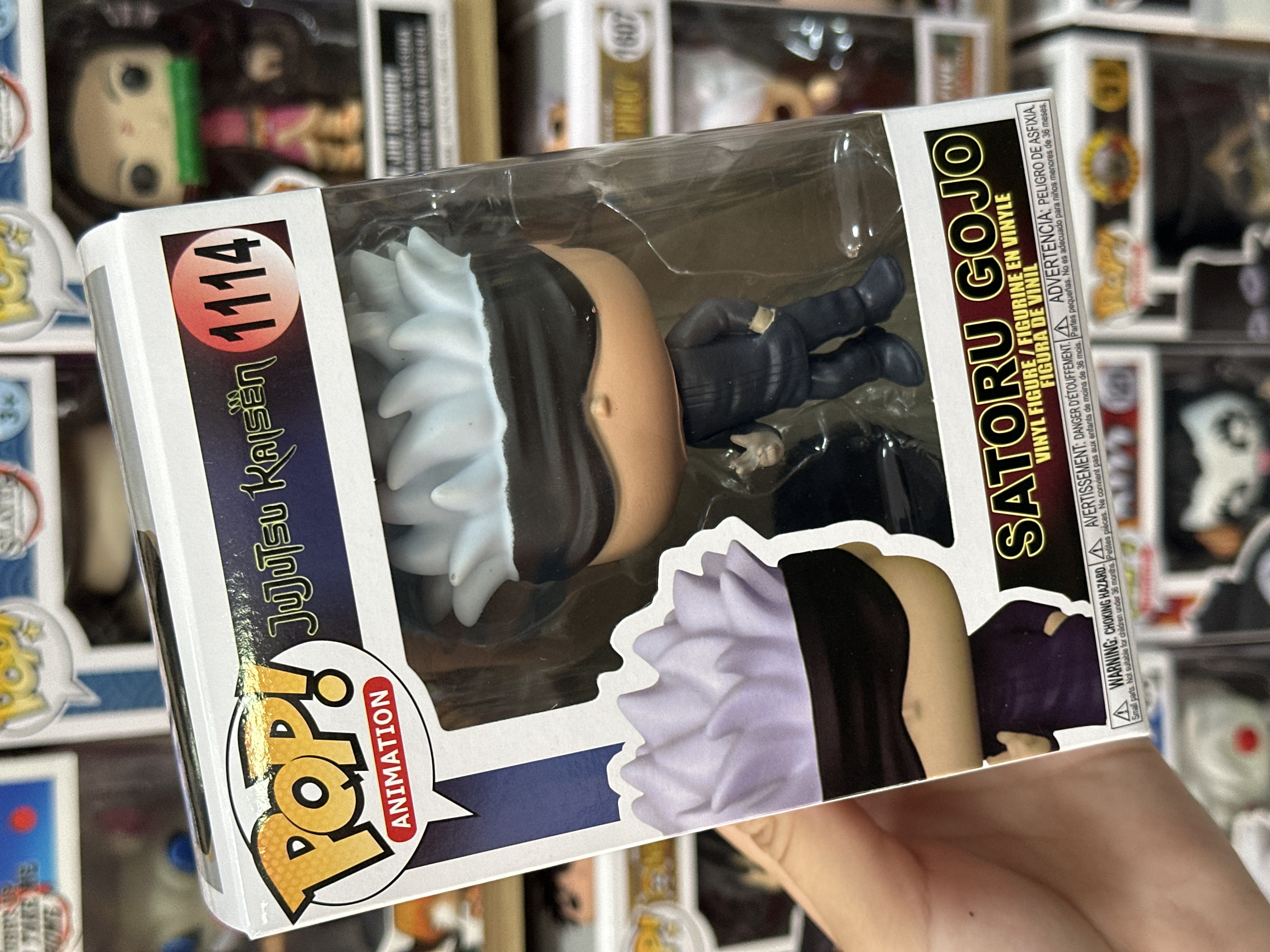 Funko Pop! Satoru Gojo Jujutsu Kaisen #1114