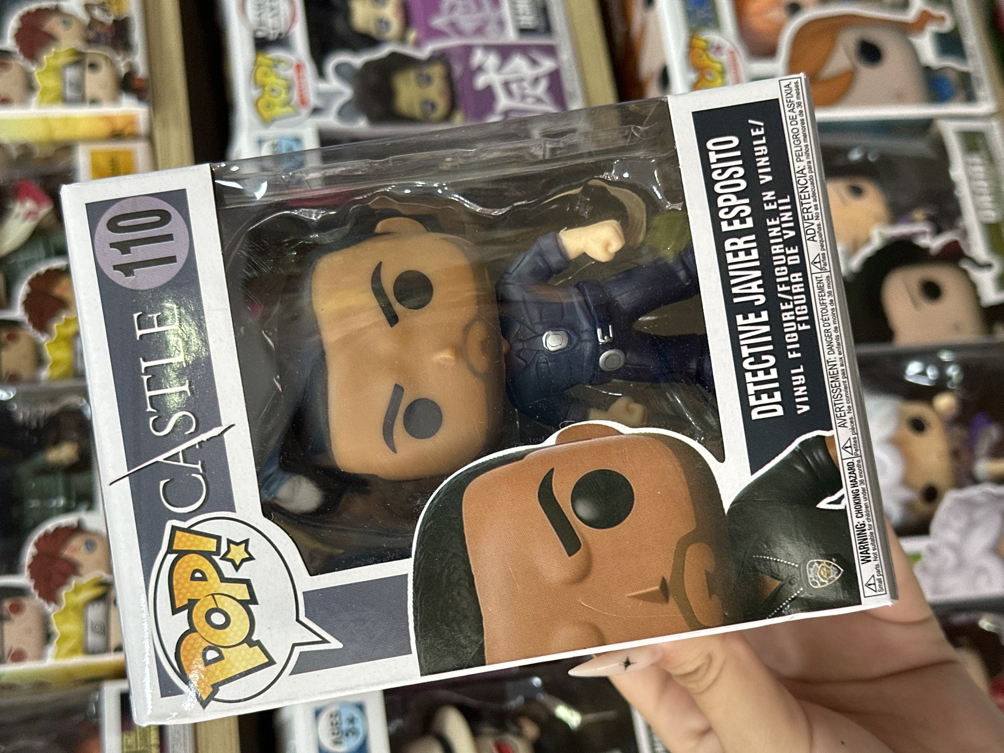 Funko Pop Castle Rock Detetive Javier Esposito #110