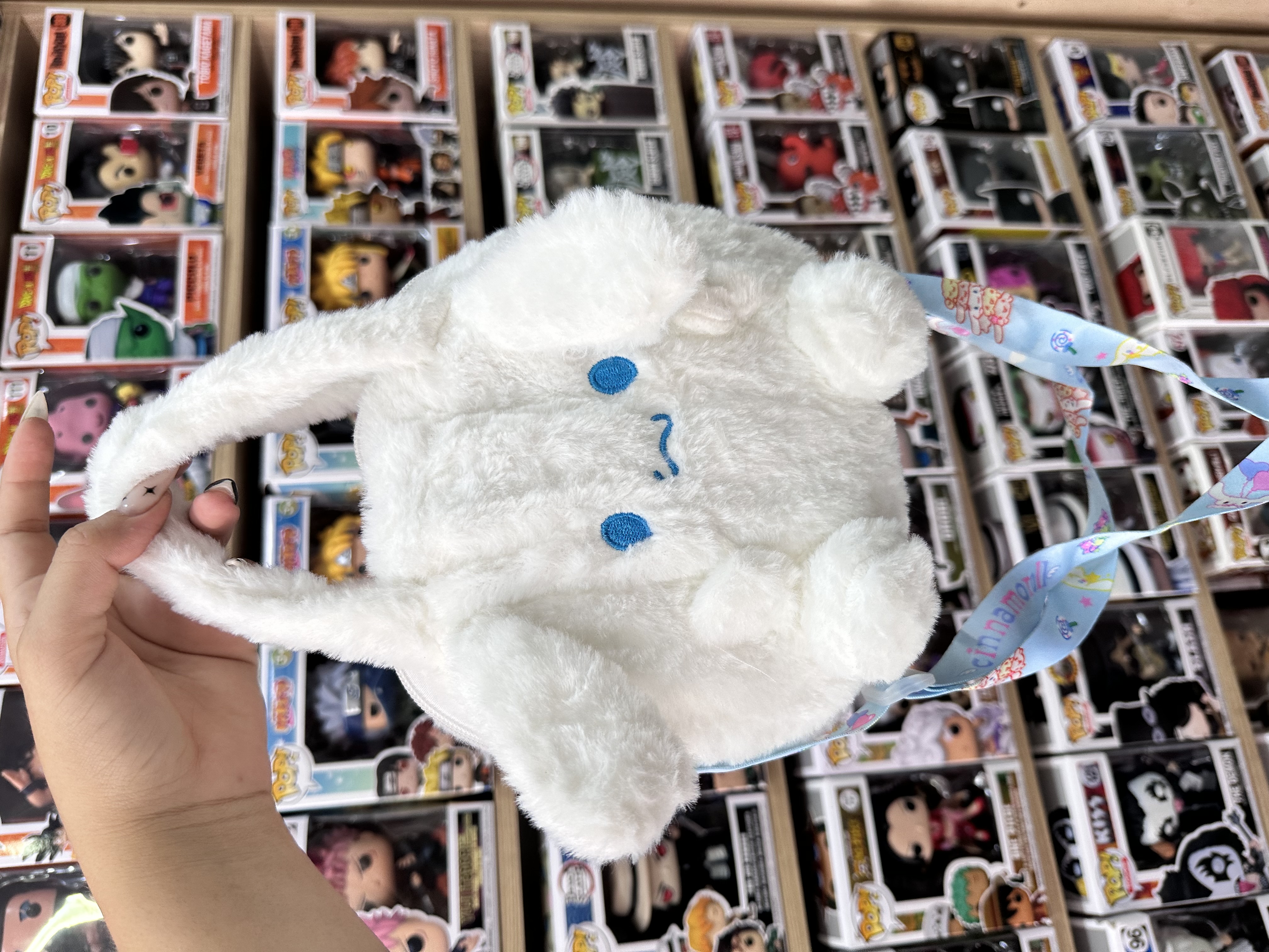Bolsa Pelúcia Cinnamoroll Sanrio