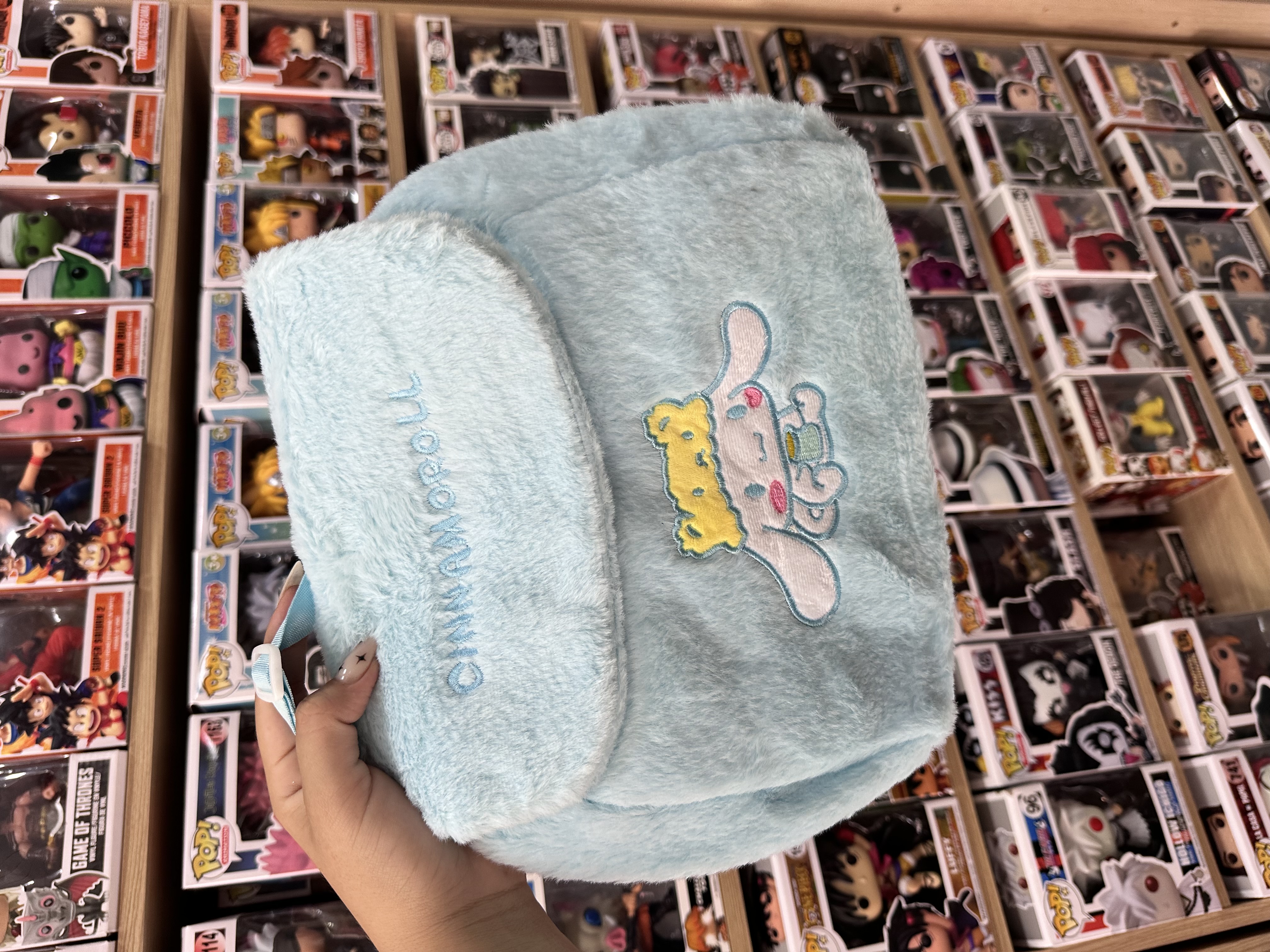 Mochila Pelúcia Cinnamoroll Sanrio