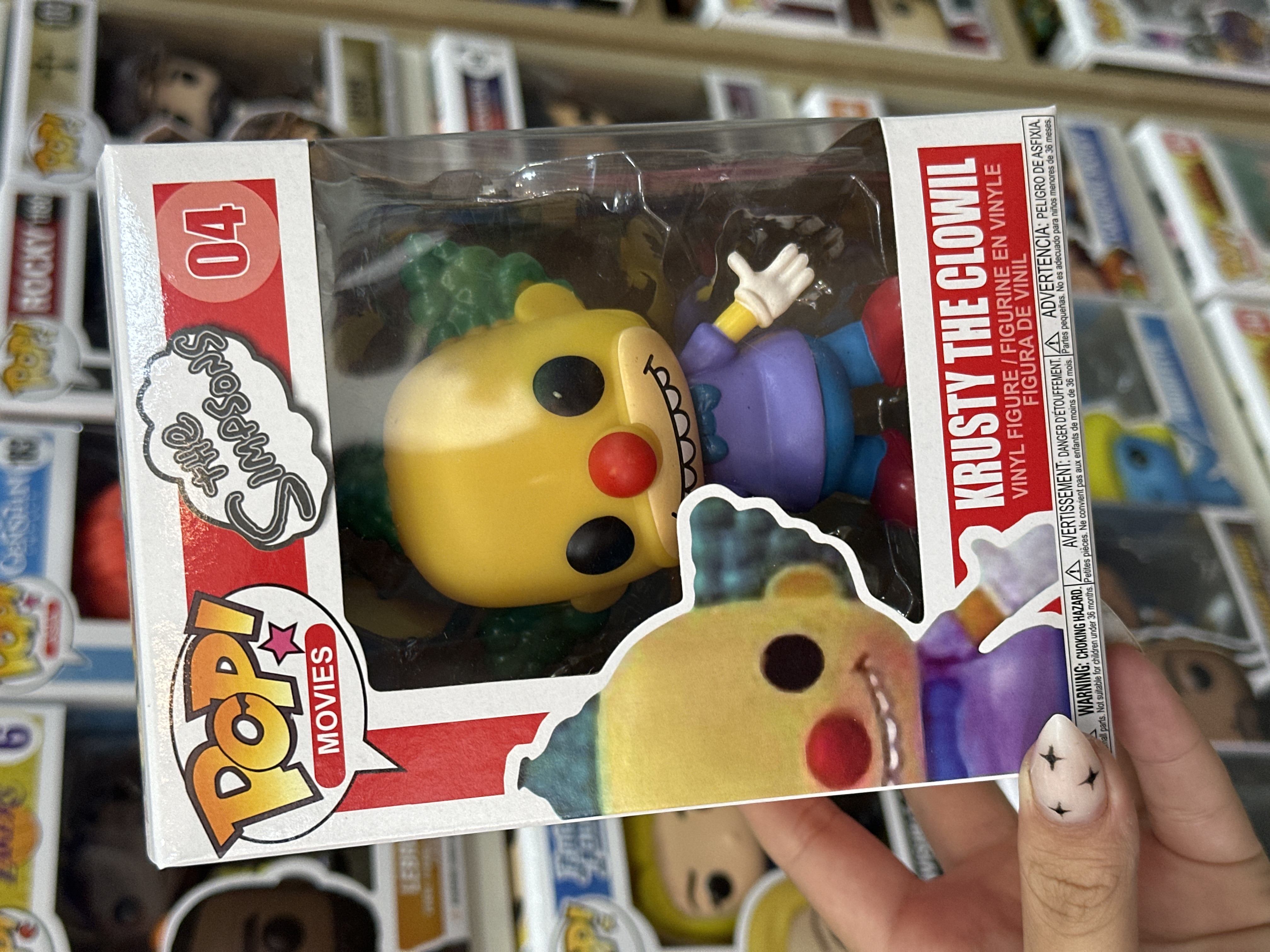 Funko Pop Krusty the Clown - The Simpsons #04
